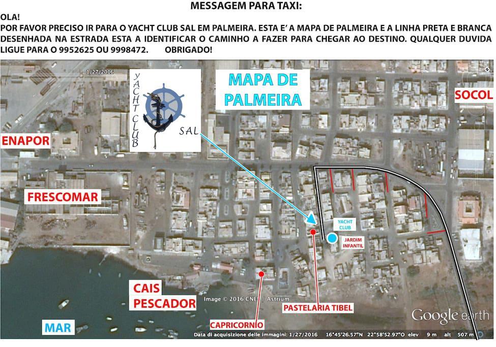 Yacht Club Sal Panzió Palmeira Kültér fotó